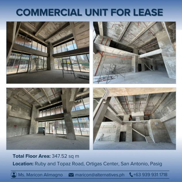 Corporate Finance Plaza Commercial Unit 102 In Ortigas Center