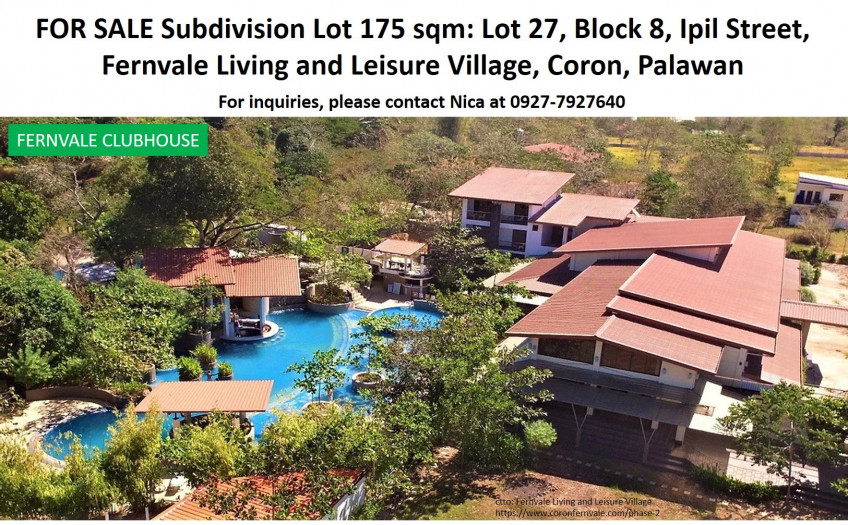 Titled Subdivision Lot For Sale In Coron, Palawan