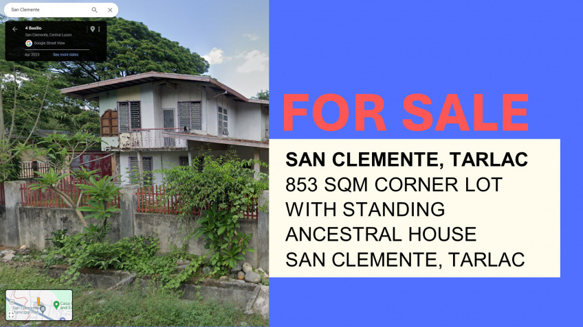Corner Lot Fronting Town School In San Clemente, Tarlac