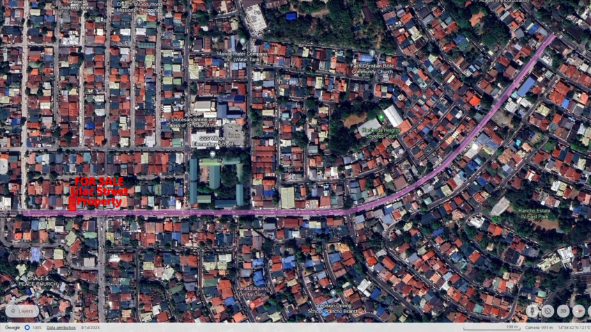 Prime Commercial/Residential Location At Lilac Street, Marikina