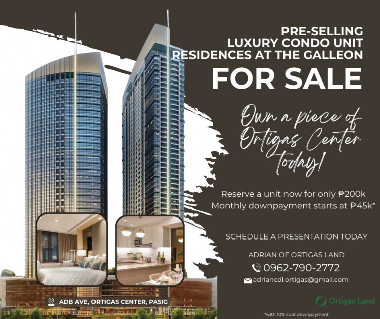 Modern Pre-selling Condo At Ortigas Center