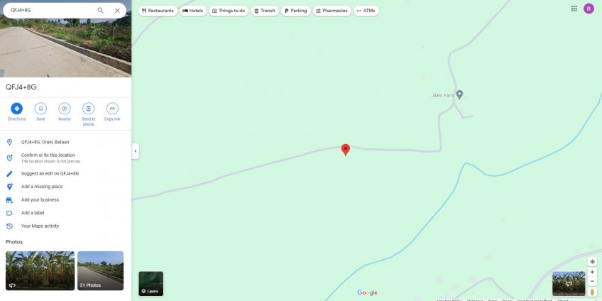 Lot For Sale In Bataan Suitable For Subdivision, Hospital, Hotel, Resort, Or Warehouse!