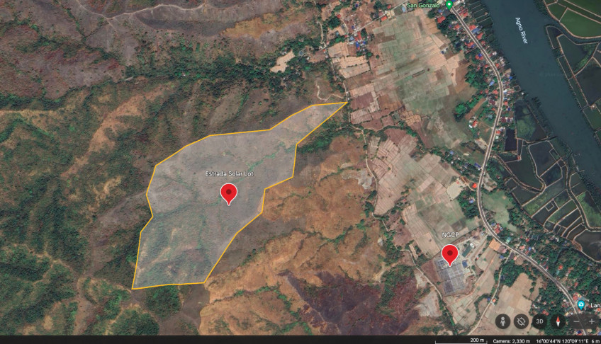 Solar Farm Lot Near NGCP For Sale Or Lease 35 Hectares, Labrador, Pangasinan