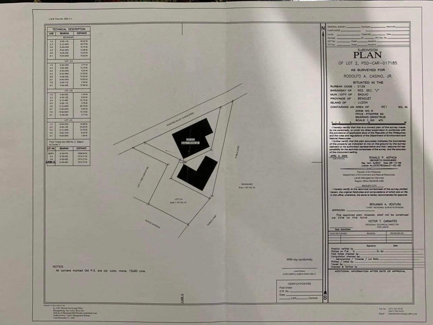 300 SQM Adiwang Road Tello St. Dontogan Baguio City