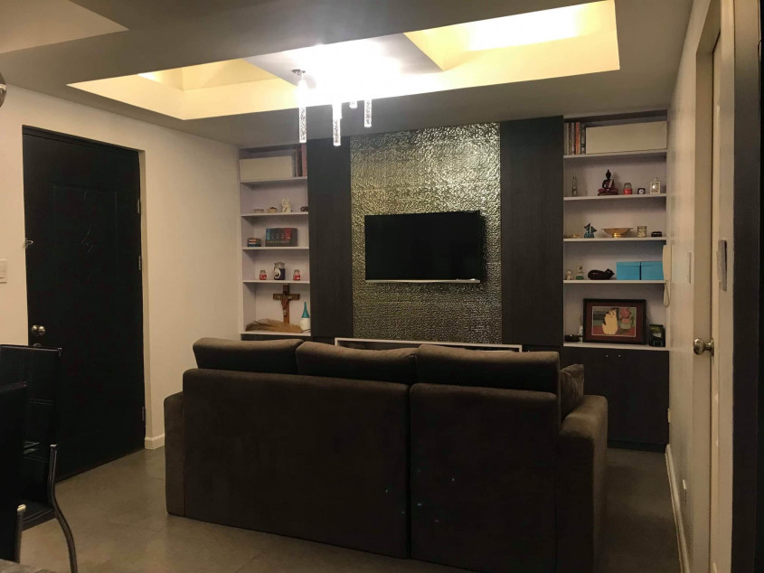 Furnished 1 BR Unit With Parking At ADB Avenue, Ortigas