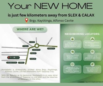 Pre-Selling House And Lot In Alfonso Cavite, Near Twin Lakes Tagaytay