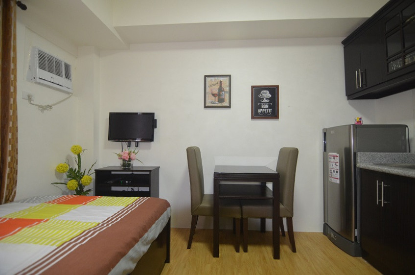 RFO Fully Furnished Studio Unit Condominium In Cubao, Quezon City