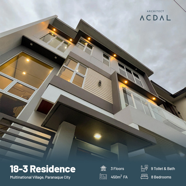 Brand New 8-Bedroom 450 SQM Residence for Sale/Rent in Parañaque
