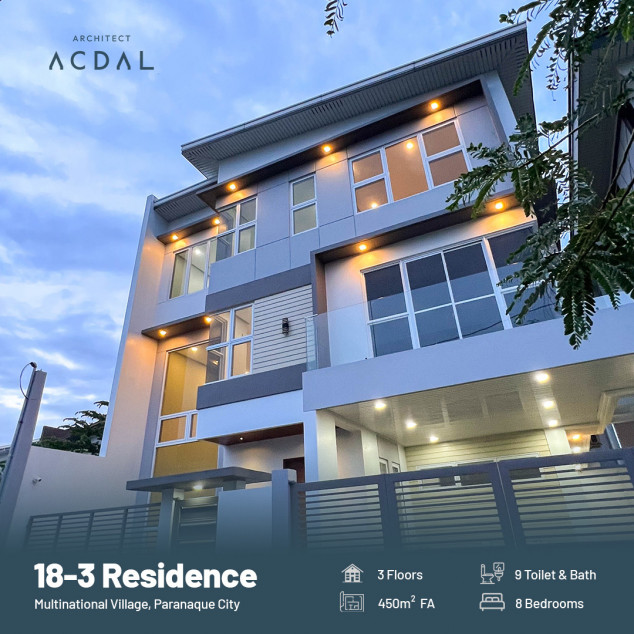 Brand New 8-Bedroom 450 SQM Residence for Sale/Rent in Parañaque