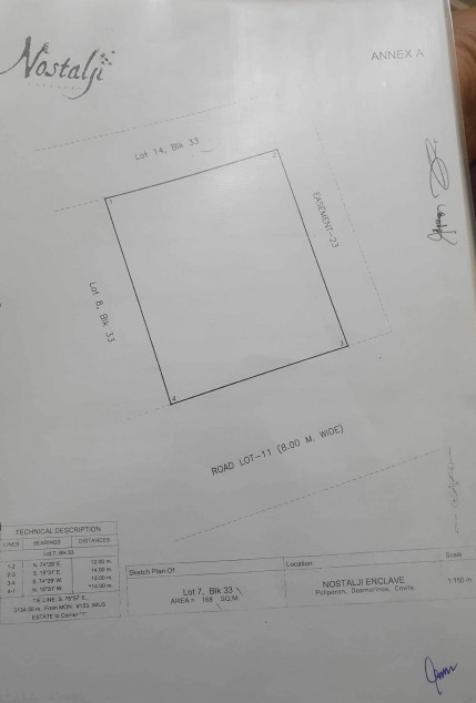 168 SQM Titled Lot For Sale In Dasmariñas, Cavite