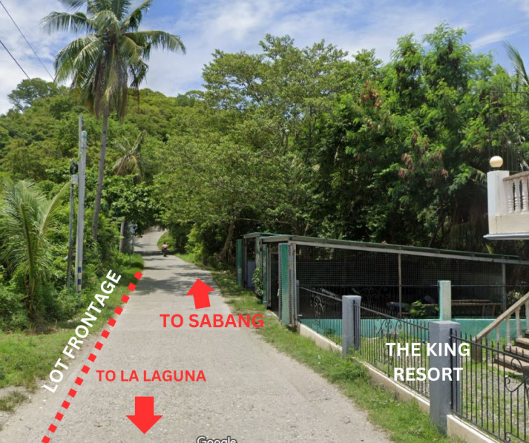 Lot For Sale/Lease At Brgy. Sabang Puerto Galera, Oriental Mindoro