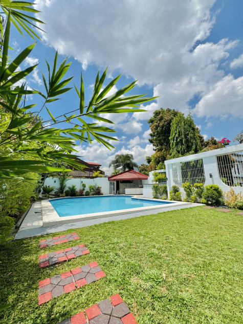 House And Lot For Sale In Quezon City - Fully Furnished With Swimming Pool