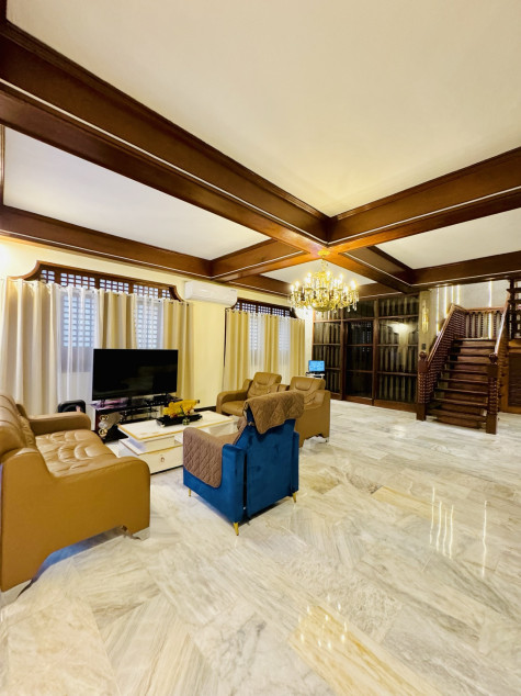 House And Lot For Sale In Quezon City - Fully Furnished With Swimming Pool