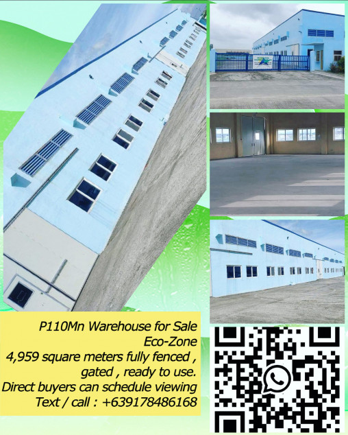 Warehouse For Sale In Tanza Cavite - Ecozone