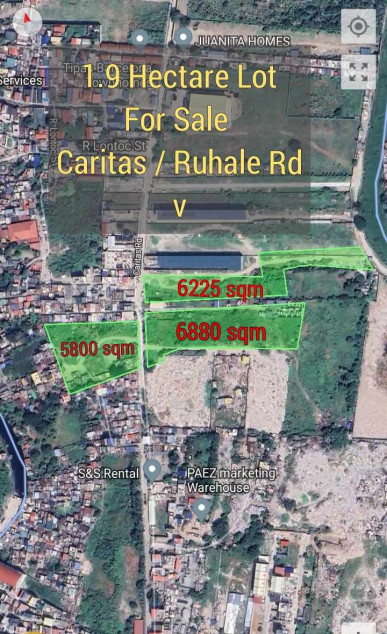 1.9 Hectares Developing Lot In Tipas, Taguig For Sale