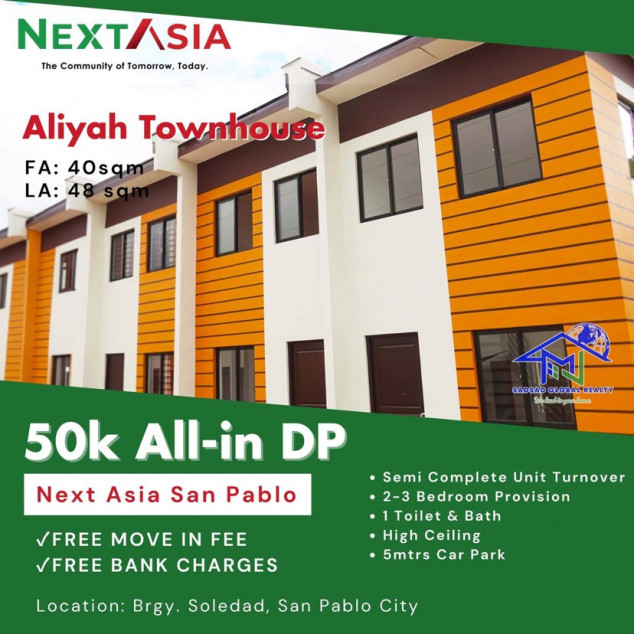 Next Asia House And Lot For Sale In San Pablo, Laguna
