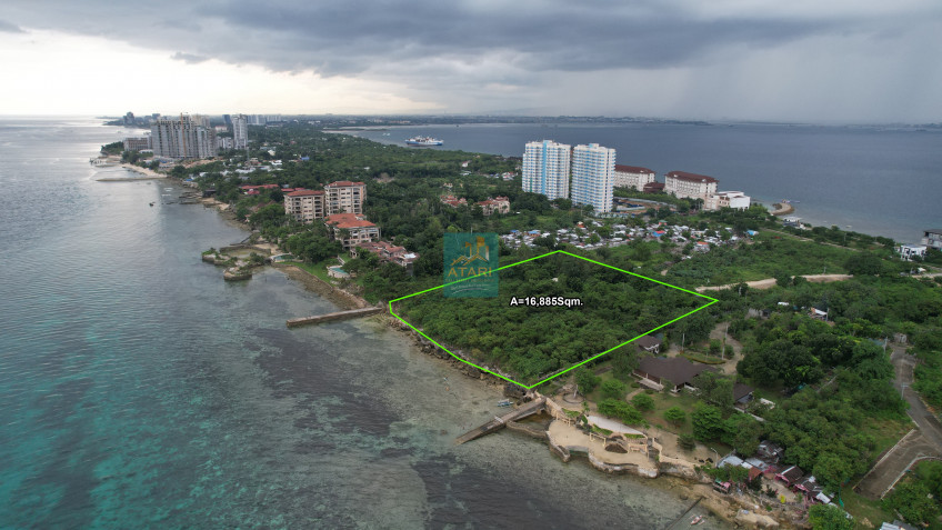 Prime Beachfront Lot for Sale in Punta Engaño, Mactan