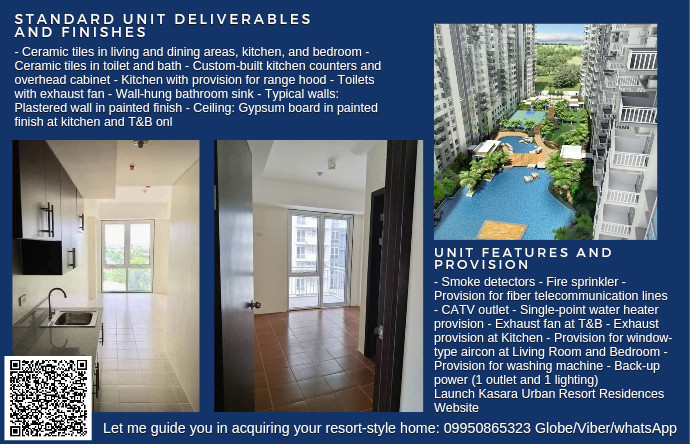 Rent To Own 2BR Condominium In Pasig Near Tiendesitas, Ortigas C5