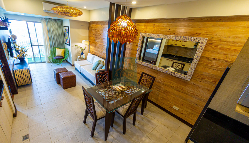 Luxurious 1-Bedroom Condo With Balcony At Movenpick Cebu