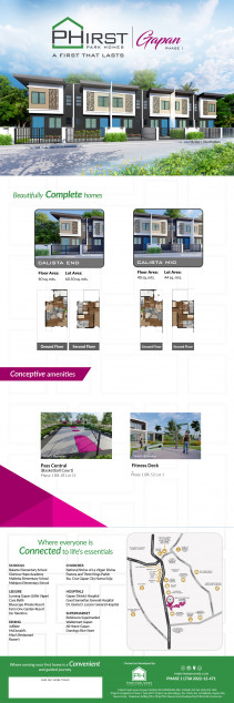 Townhouse For RFO Or Pre-selling In Gapan, Nueva Ecija