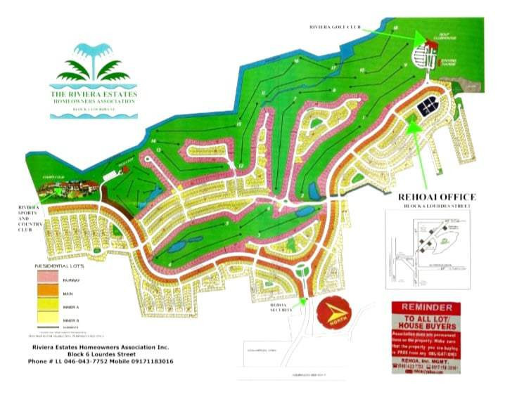 Lot For Sale The Riviera Golf And Country Club In Silang, Cavite