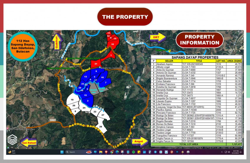 Sapang Dayap Property In San Ildefonso, Bulacan