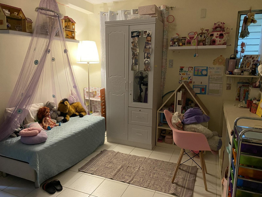 Semi-Furnished 2BR Condo With Large Living Room Plus Extra Storage In Pasig