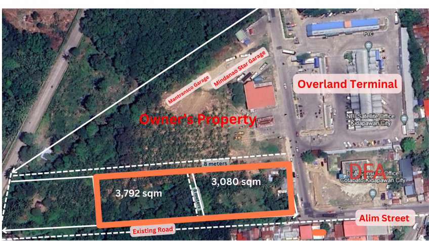 Land For Sale In Poblacion, Kidapawan City, Province Of Cotabato