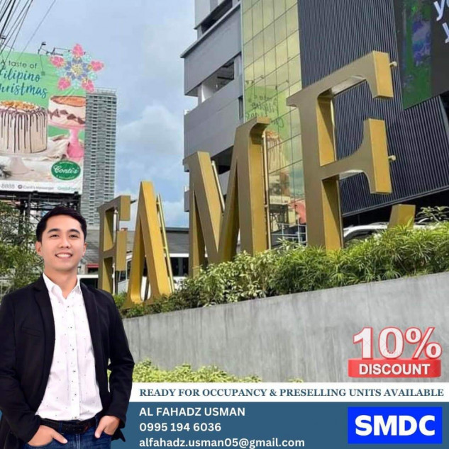 SMDC Premier Fame Residences In Mandaluyong City