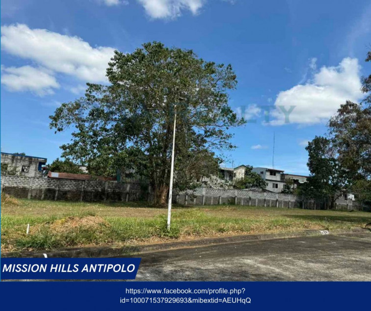 1018 SQM Sta. Barbara Mission Hills Lot For Sale In Antipolo, Rizal