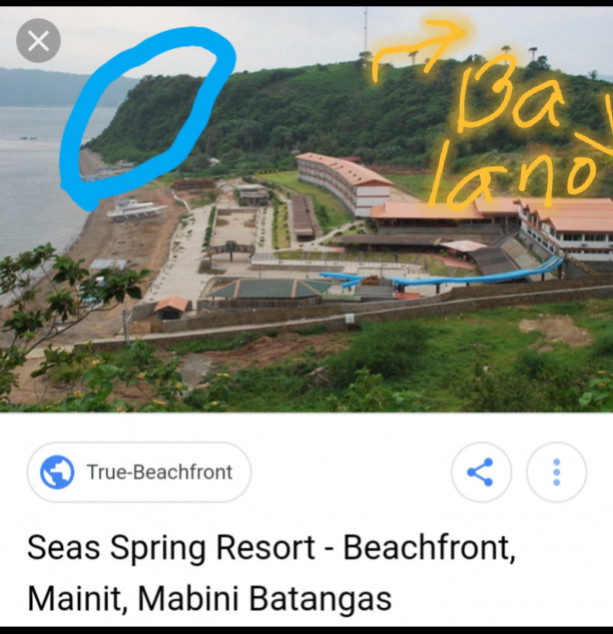 Land For Sale - Resort Area In Mabini, Batangas