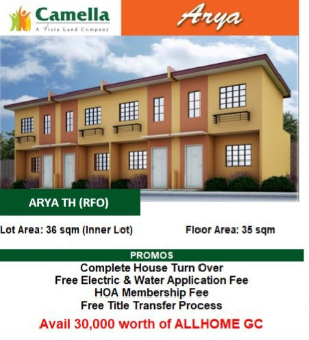Camella Homes - Arya In Cauayan, Isabela