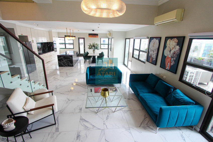 Luxurious 3BR Bi-Level Penthouse In Avalon, Cebu Business Park For Sale