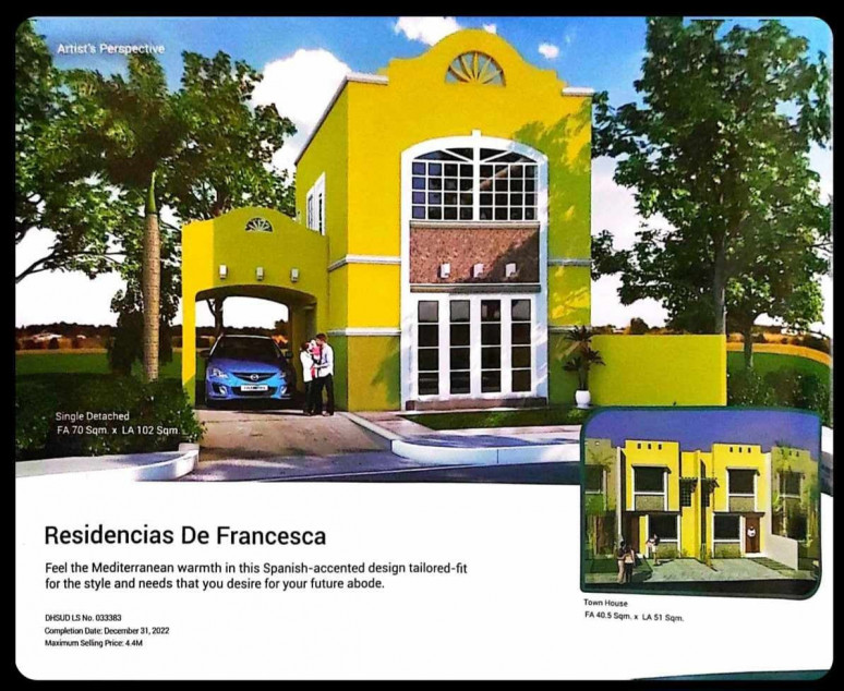 House & Lot / MMH Residencias De Francesca/Single Detached House In Rodriguez, Rizal