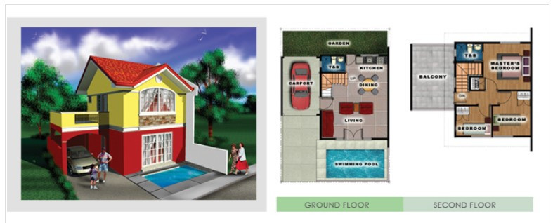 House & Lot In Metro Manila Hills Isabel Terraces Rodriguez, Rizal