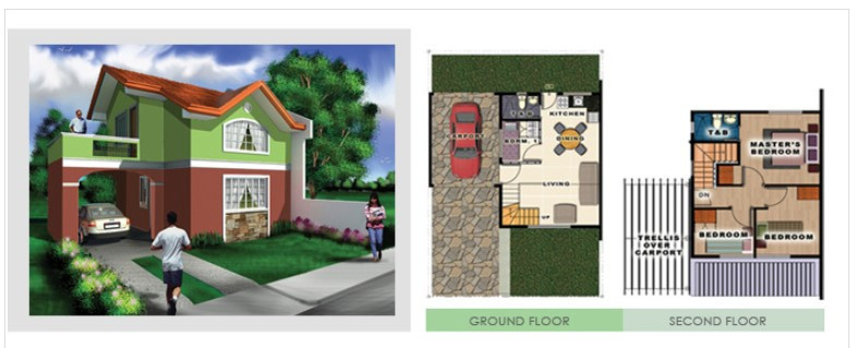 House & Lot In Metro Manila Hills Isabel Terraces Rodriguez, Rizal