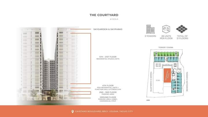 Pre-selling Unit At Scala Condo Taguig