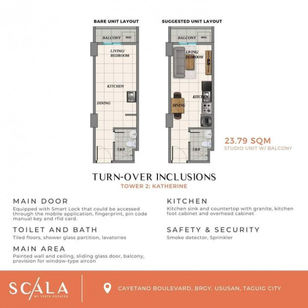 Pre-selling Unit At Scala Condo Taguig