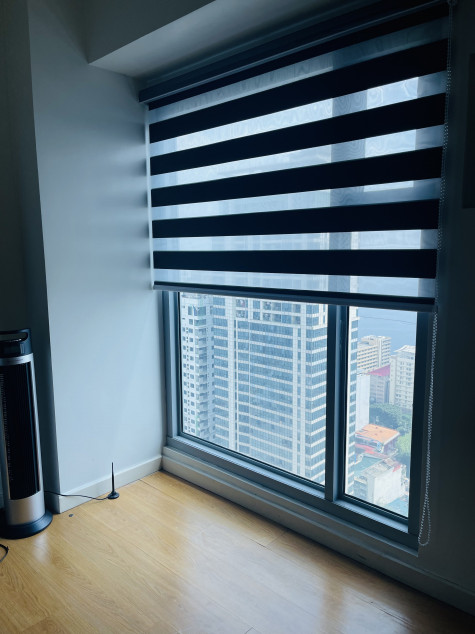 Fully Furnished 25 SQM Studio Facing Manila Bay For Rent