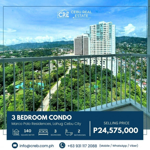 Ready for Occupancy Condo Unit for Sale - Marco Polo Residences