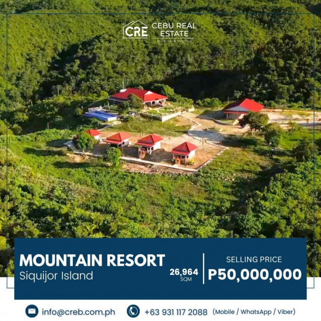 Mountain Resort for Sale - Siquijor Island