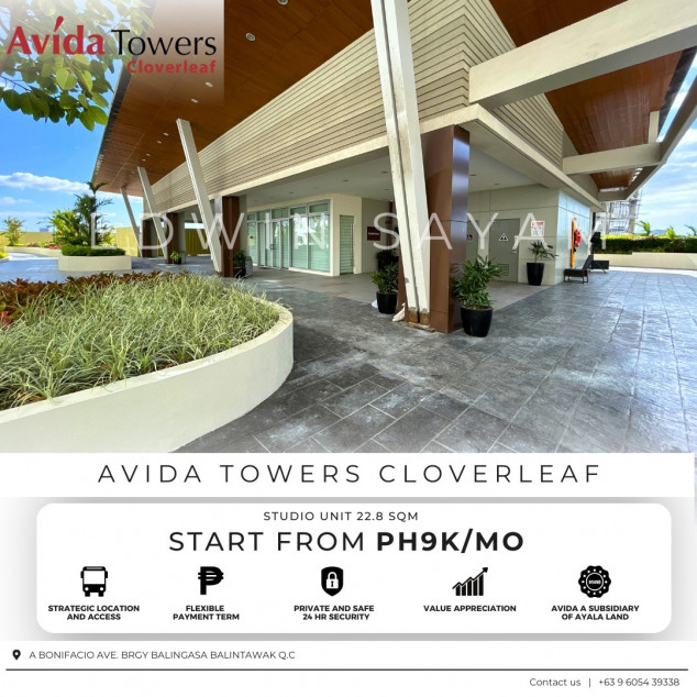 Rush Sale Ready to Move-In  Studio  Condo in Balintawak Clover Leaf
