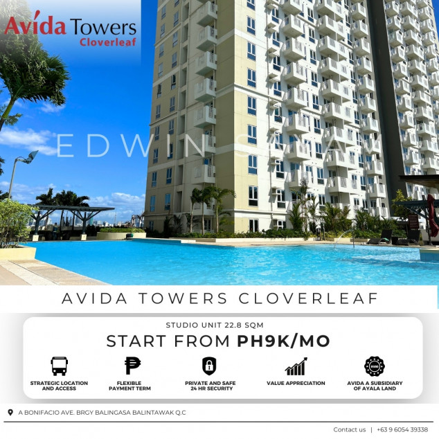 Rush Sale Ready to Move-In  Studio  Condo in Balintawak Clover Leaf