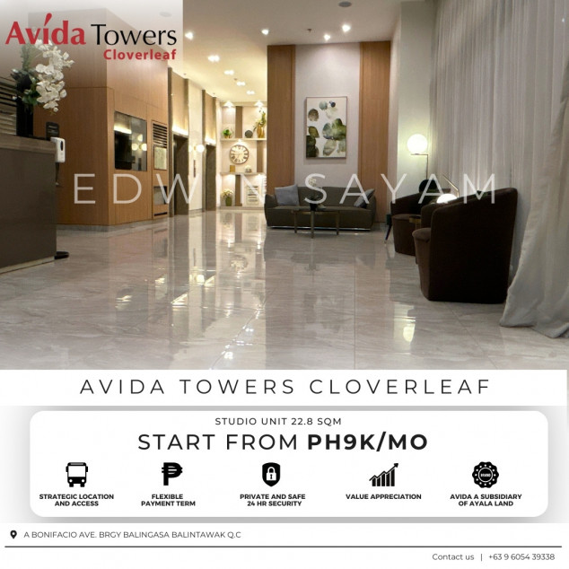 Rush Sale Ready to Move-In  Studio  Condo in Balintawak Clover Leaf