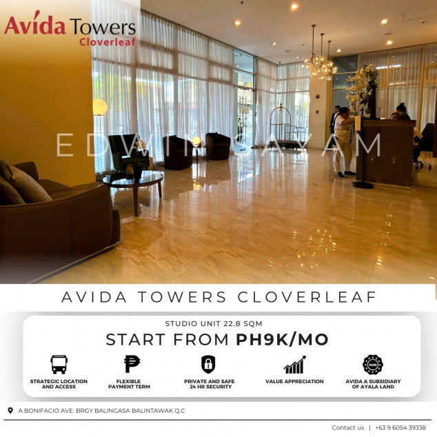 Rush Sale Ready to Move-In  Studio  Condo in Balintawak Clover Leaf
