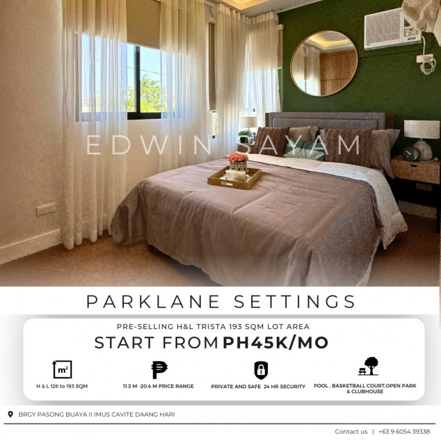 Premium Corner Lot For Sale 193 SQM in In Imus Cavite Parklane Vermosa