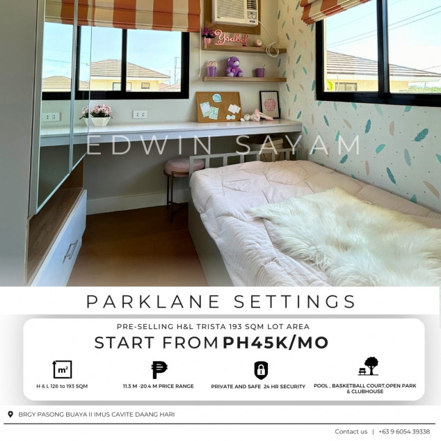 Premium Corner Lot For Sale 193 SQM in In Imus Cavite Parklane Vermosa