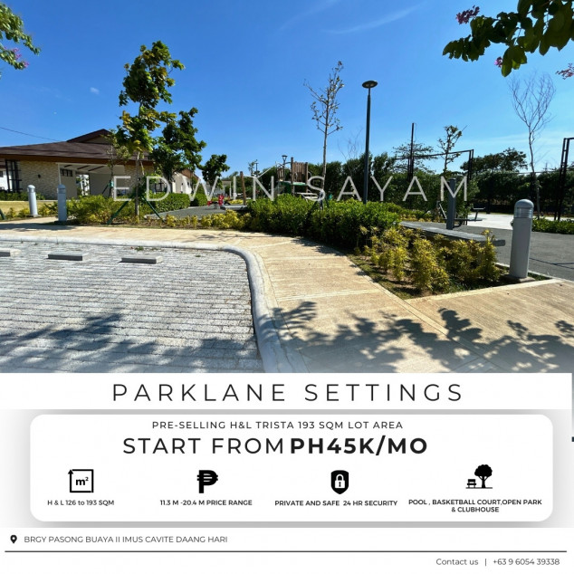 Premium Corner Lot For Sale 193 SQM in In Imus Cavite Parklane Vermosa