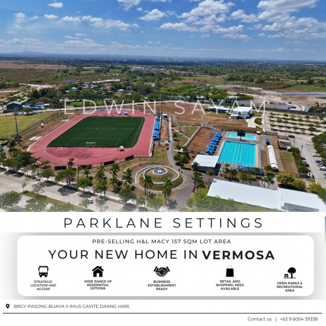 Premium Corner Lot For Sale 193 SQM in In Imus Cavite Parklane Vermosa