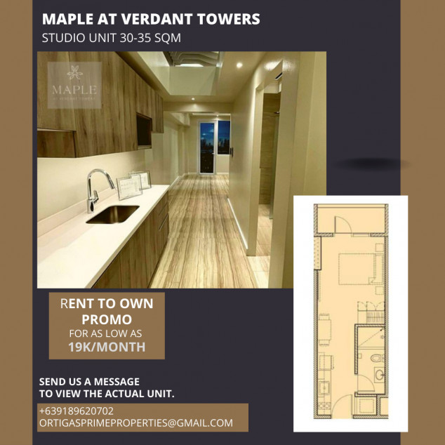 Maple at Verdánt Towers | Early Move In Promo | For as low as 20k/month with 10% spot DP to move in